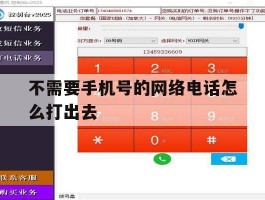 不需要手机号的网络电话怎么打出去