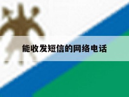 能收发短信的网络电话