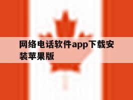 网络电话软件app下载安装苹果版